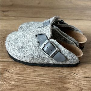 Zara Wool Clogs